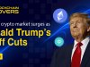 SCOTUS Crypto Market Surges as Donald Trump’s Tariff Cuts